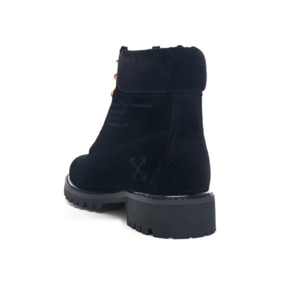OFF-WHITE x Timberland Velvet Hiking Boots Virgil Abloh - Picture 3 of 14